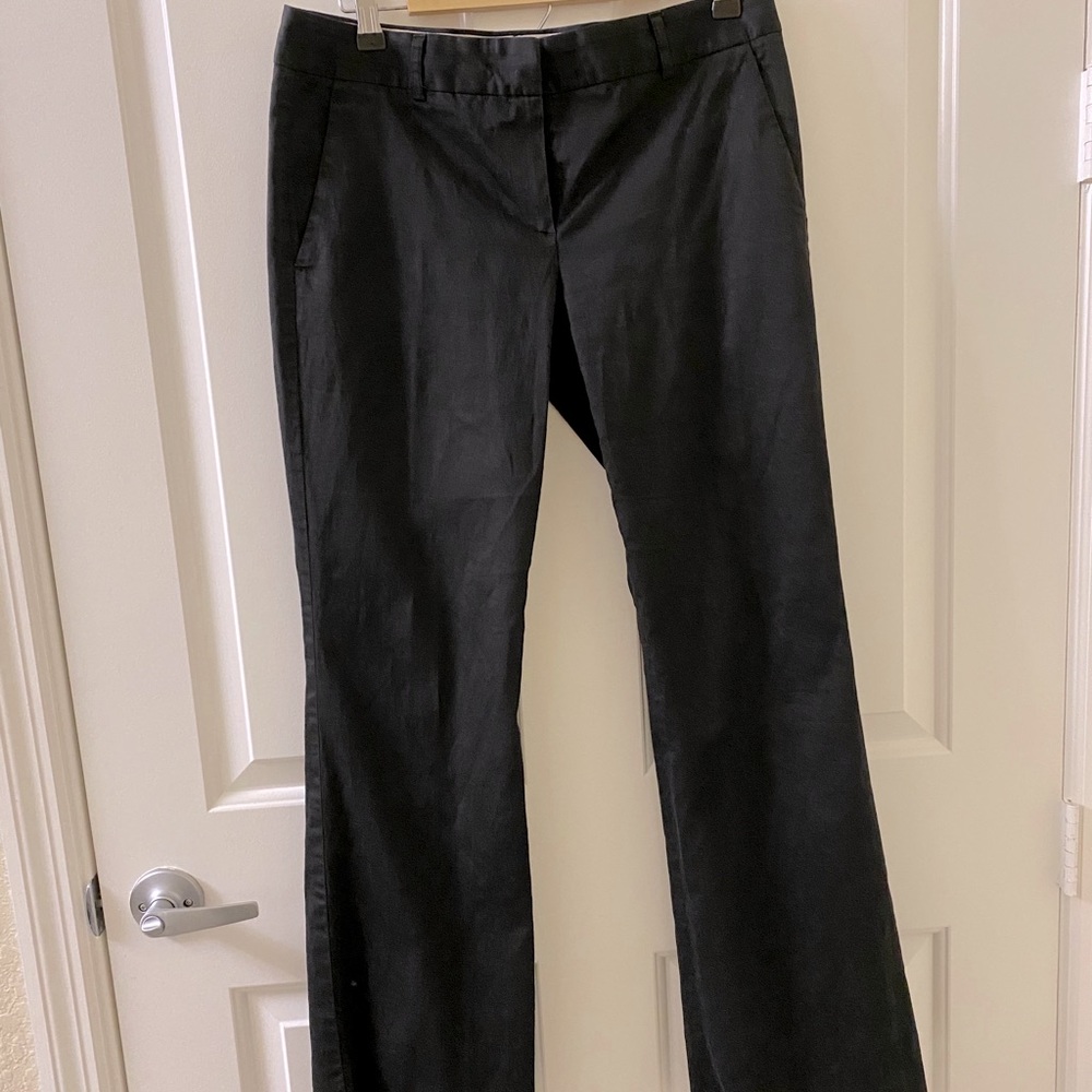 Theory black work pants